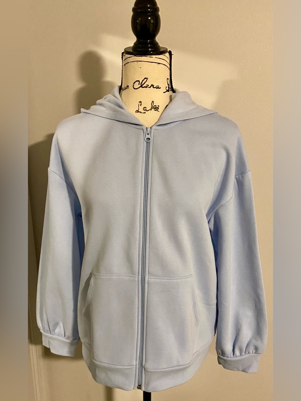 NWT Cat & Jack Fleece Zip-Up Hoodie Sweatshirt